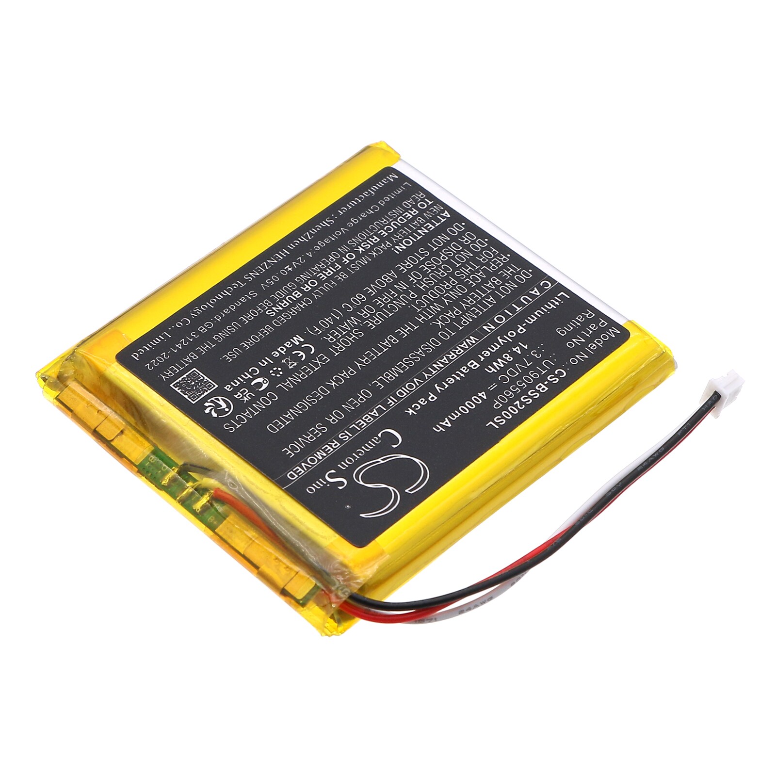 Batteri till BabyPhone för Babysense BBM01, BBM03, Bonoch BBM05 m.fl.