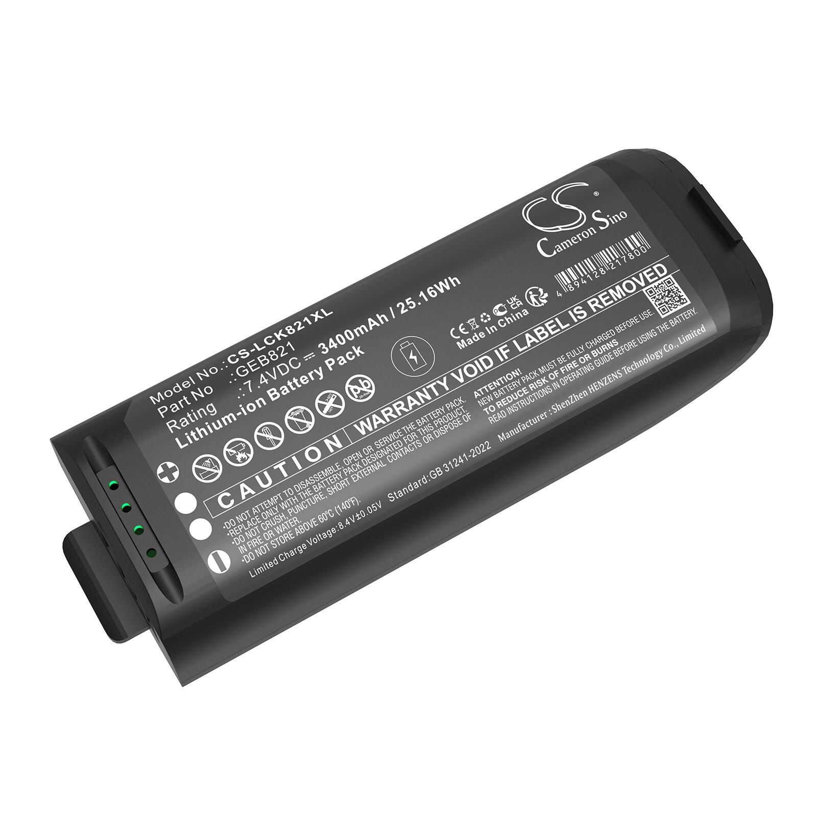 Batteri till Utrustning, undersökning, test för Leica BLK2GO