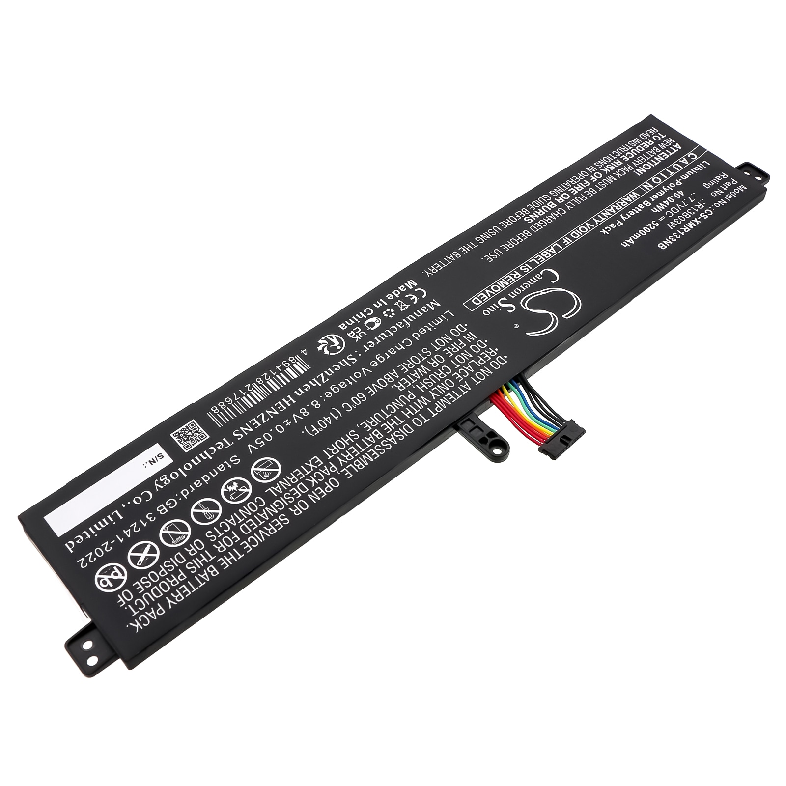 Batteri till Notebook, Bärbar dator för Xiaomi MI AIR 13.3