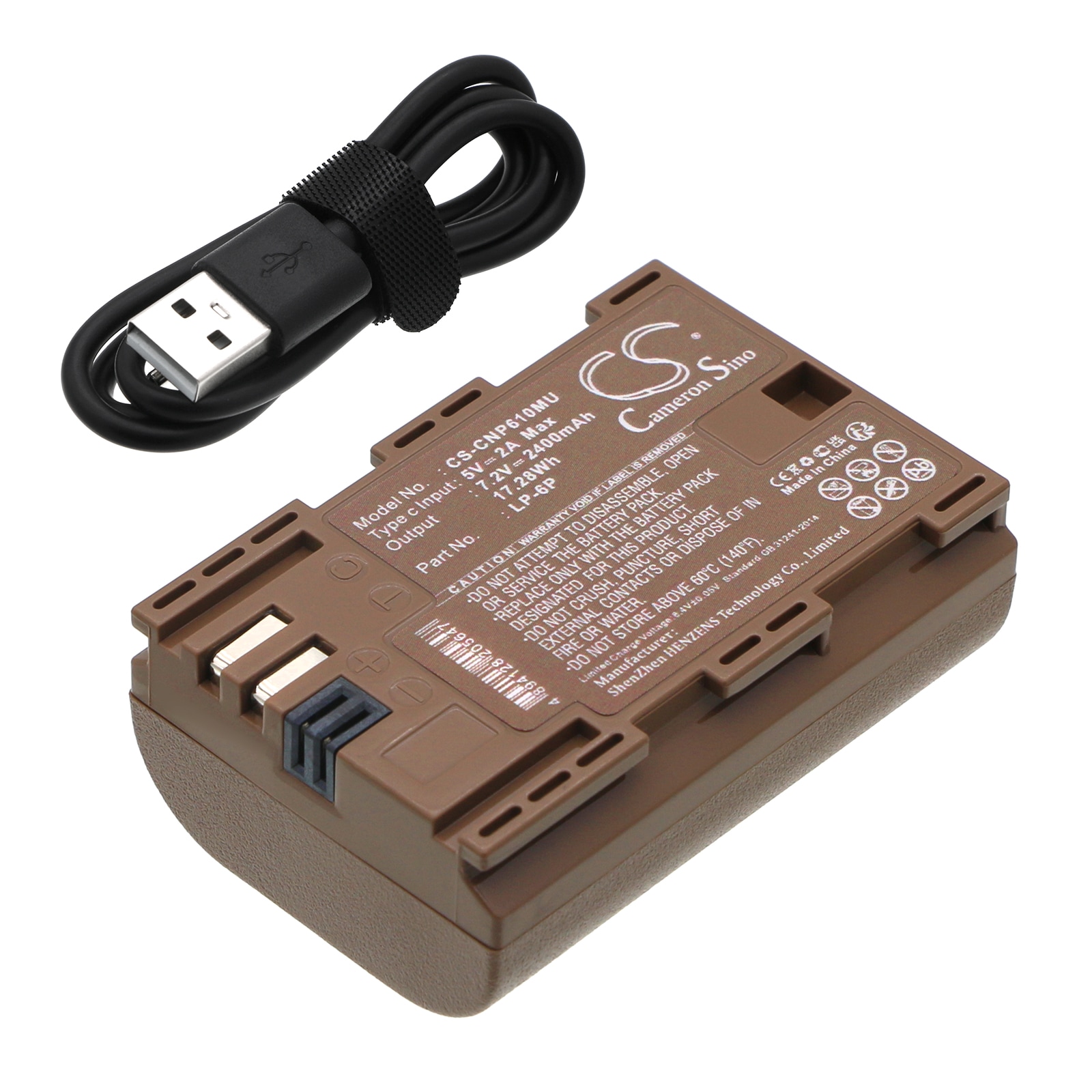 Batteri till Kamera för Canon EOS 7D, EOS 6D, EOS 60D m.fl.