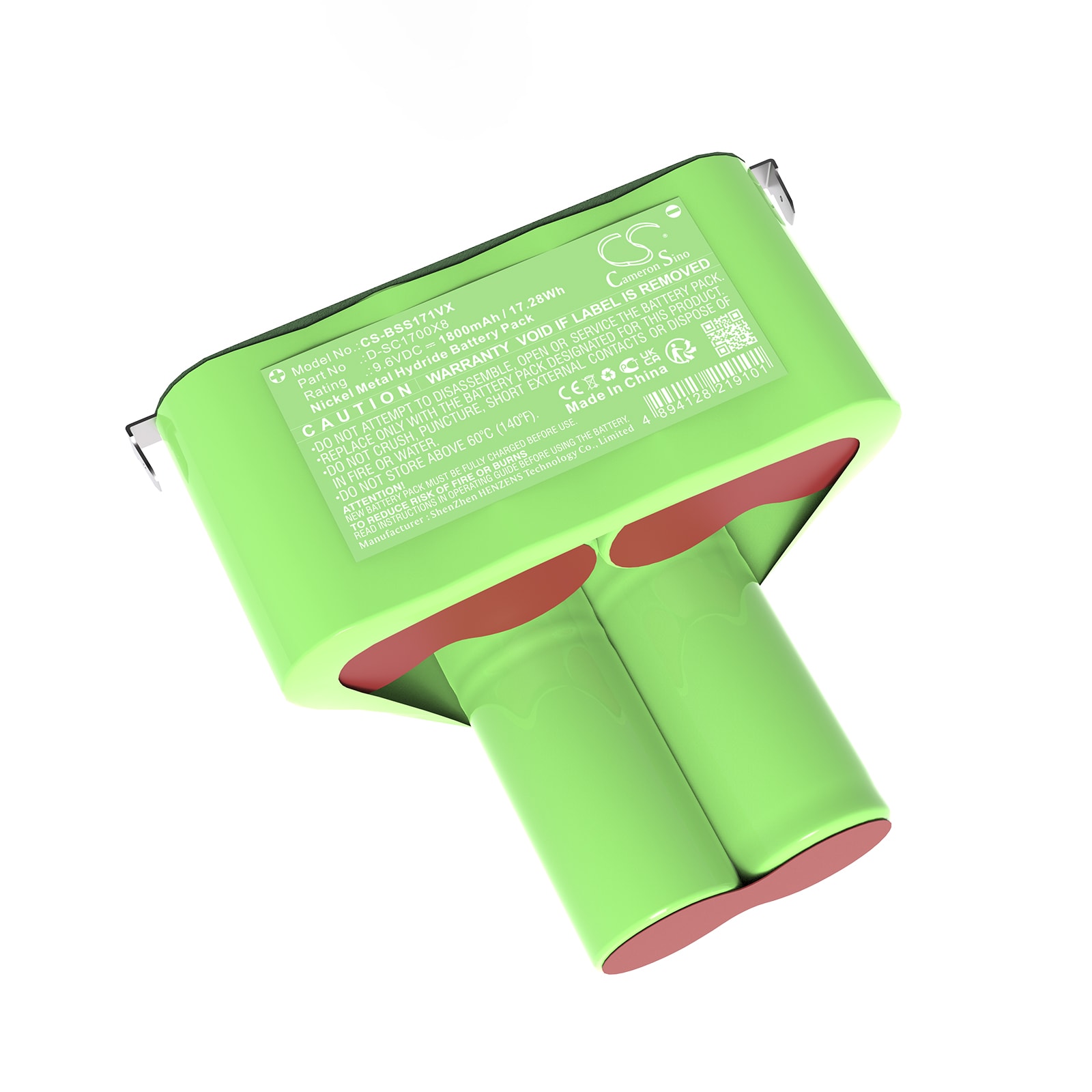 Batteri till Vakuum för Bissell 1719 Cordless Vacuum Spot, 1719 Stain Cleaner, 2955Z m.fl.