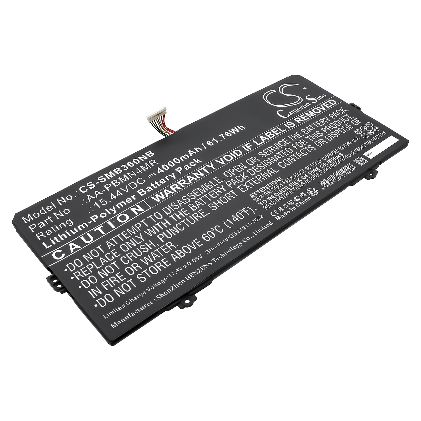 Batteri till Notebook, Bärbar dator för Samsung GALAXY BOOK PRO NP930XDB-KD1HK m.fl.