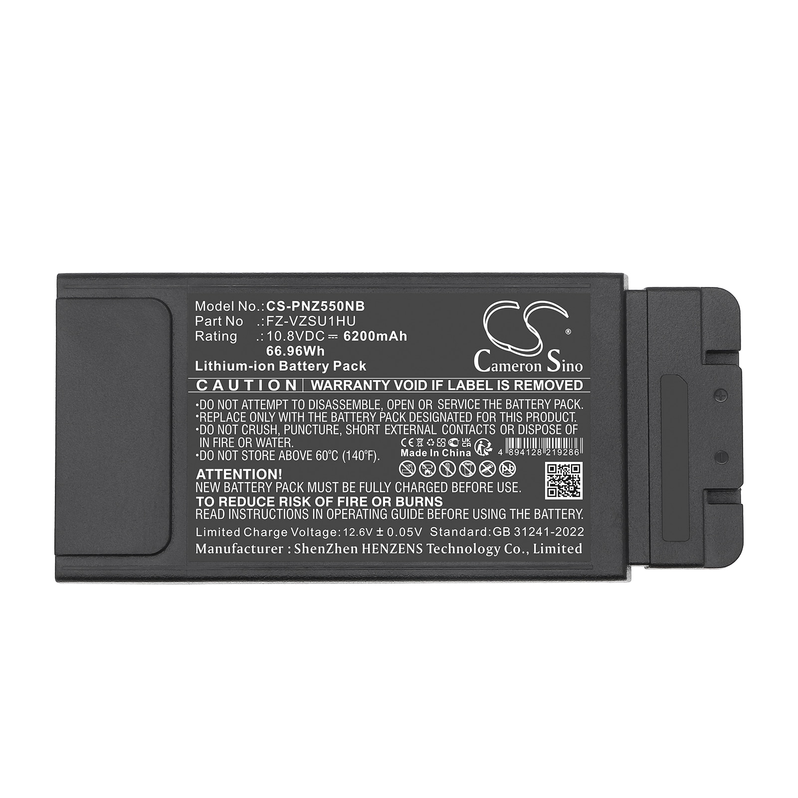 Batteri till Notebook, Bärbar dator för Panasonic Toughbook FZ-55 MK1