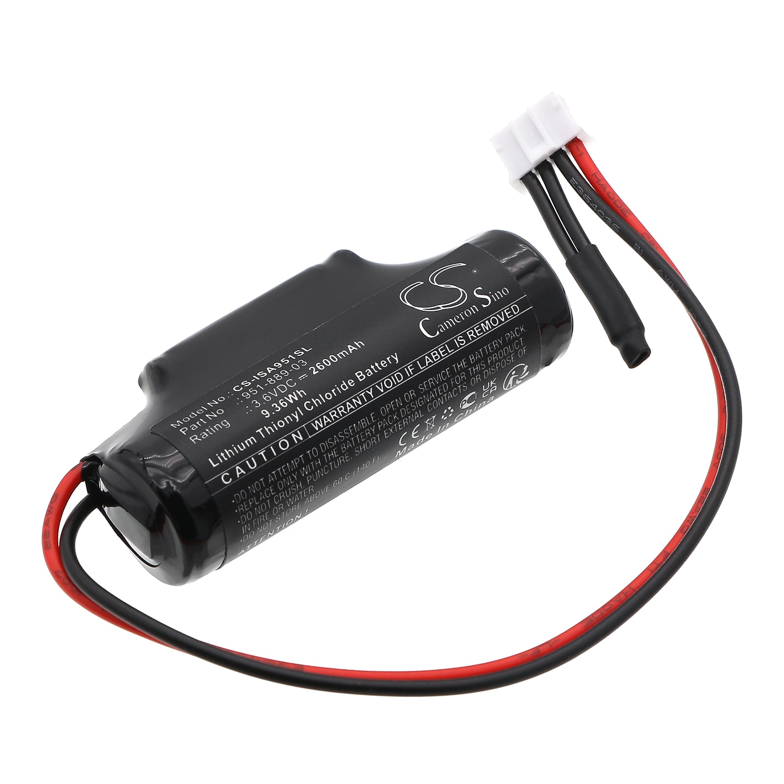 Batteri till PLC för Itron Sparklog 31-50-01.001, Sparklog GSM, Sparklog analog