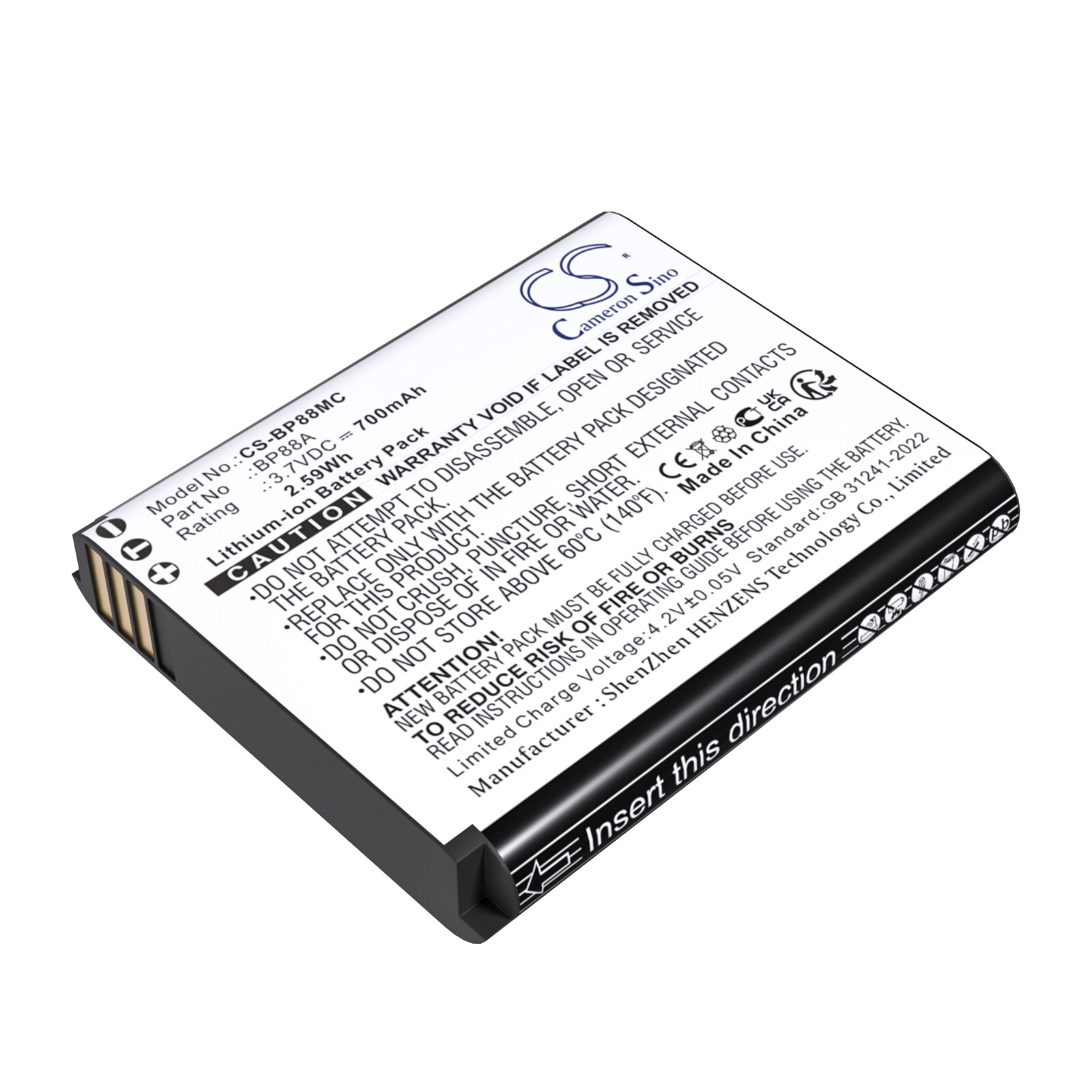 Batteri till Kamera för Samsung DV200, DV300, DV300F m.fl.