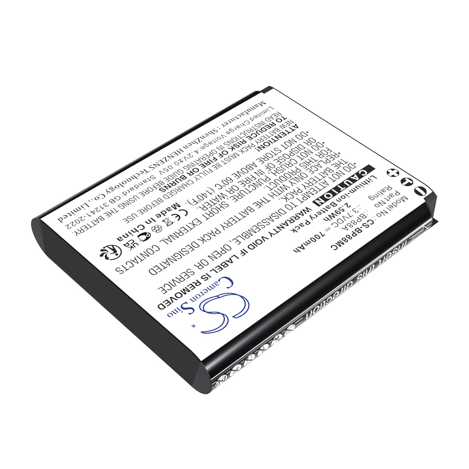 Batteri till Kamera för Samsung DV200, DV300, DV300F m.fl.