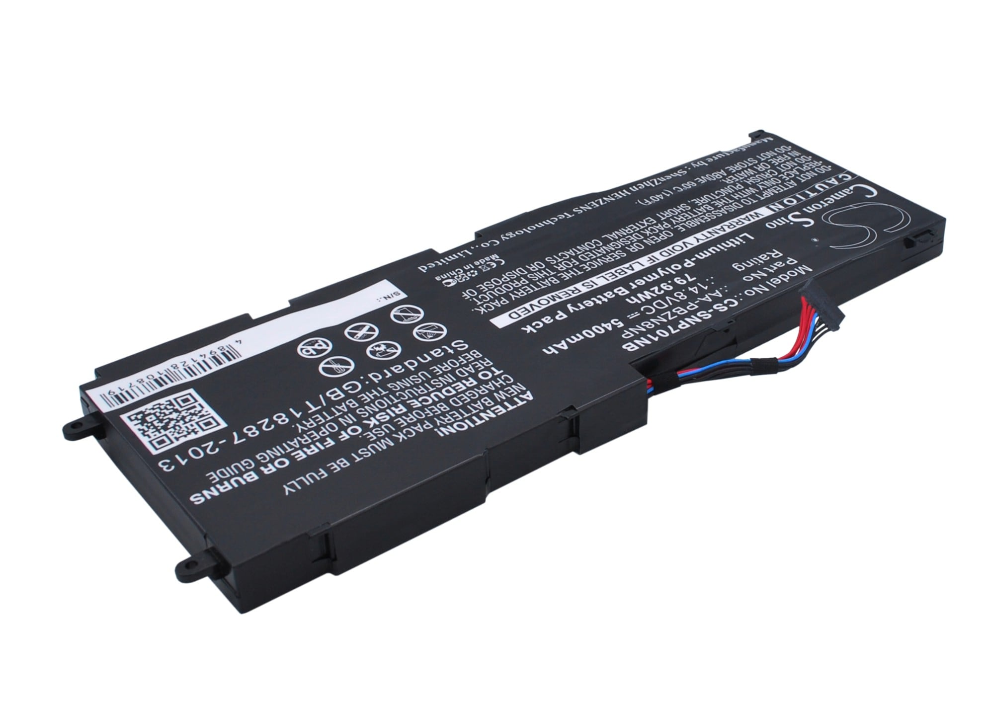 Batteri till Notebook, Bärbar dator för Samsung NP-700, NP700Z7C, NP-700Z5B m.fl.