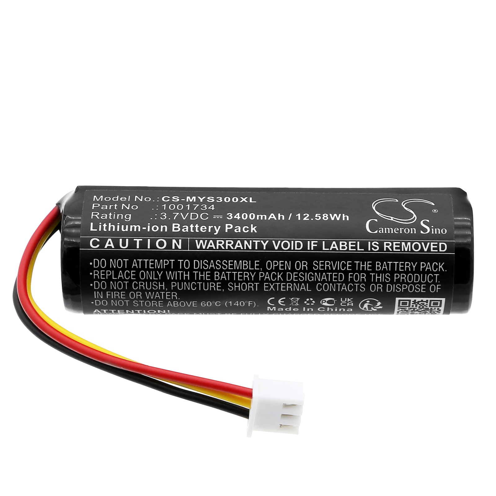 Batteri till Medicinsk för Envitec 1001844, MySign O O2 Meter, MySign S