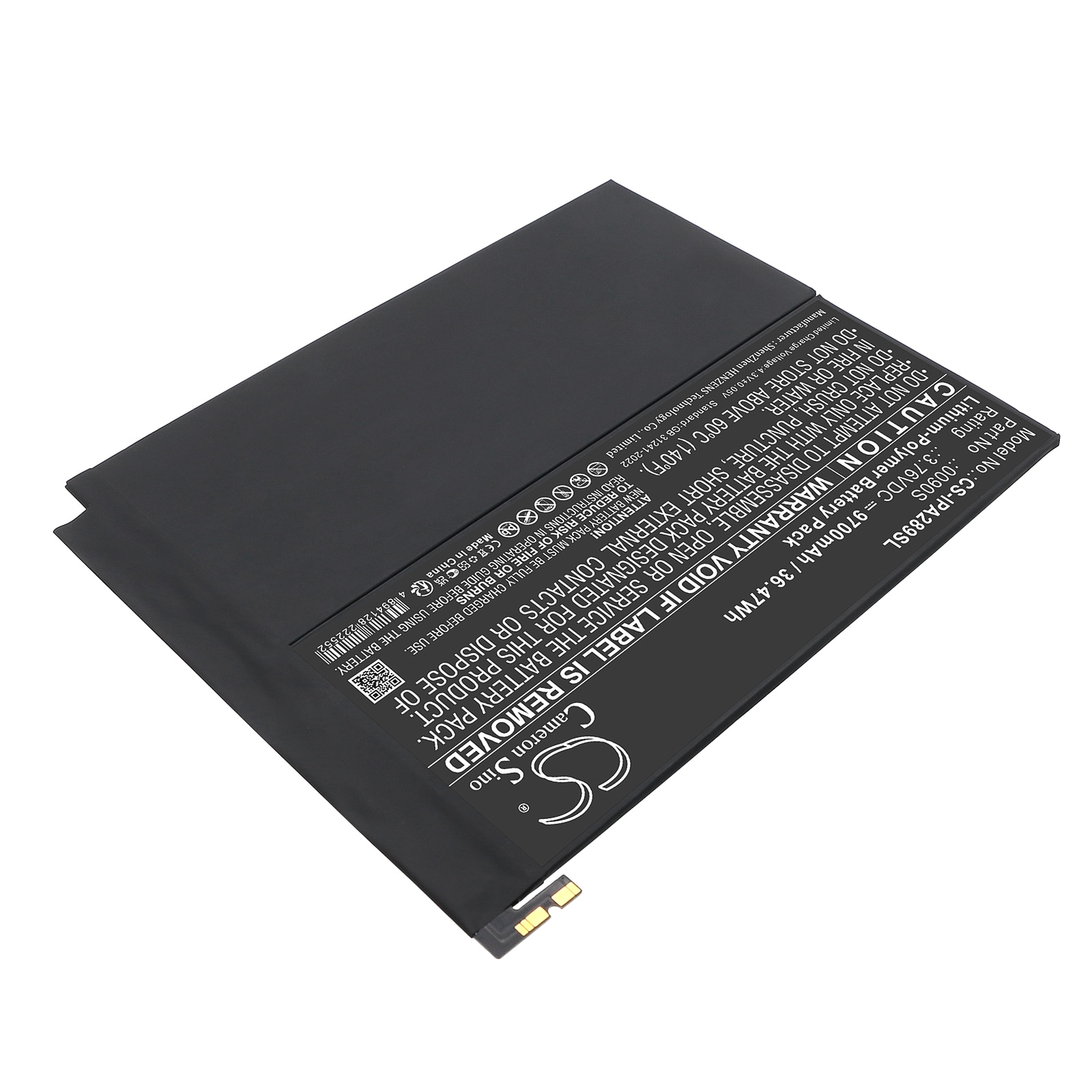 Batteri till Tablett för Apple A2898, A2899, A2900 m.fl.