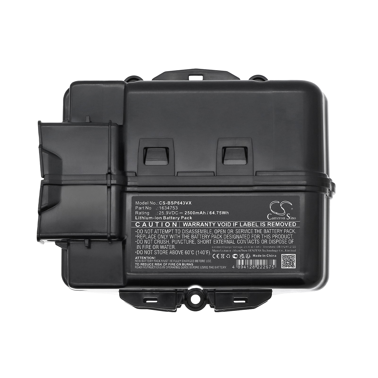 Batteri till Vakuum för Bissell 37643