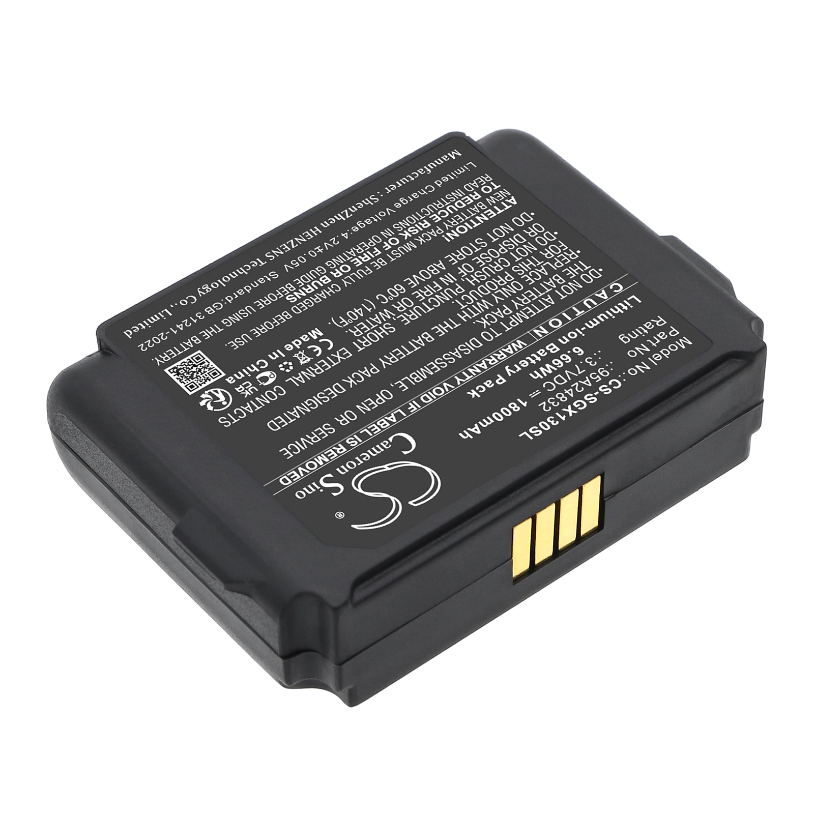 Batteri till Sändare & Mottagare för SHURE, ADX1 LEMO 3-Pin Transmitters m.fl.