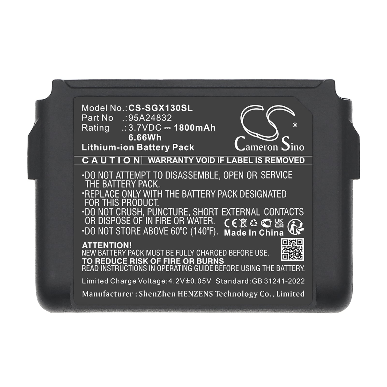 Batteri till Sändare & Mottagare för SHURE, ADX1 LEMO 3-Pin Transmitters m.fl.