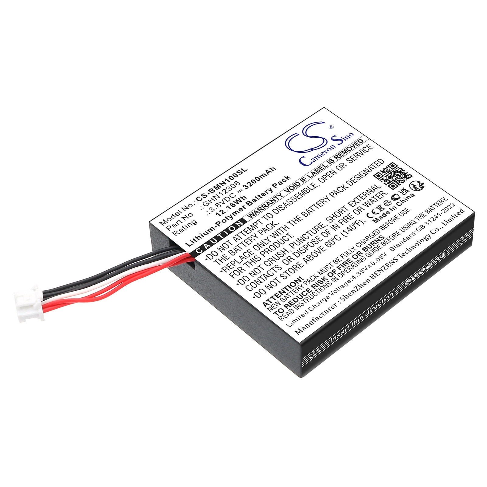 Batteri till Trådlöst headset för BMW motorrad N1