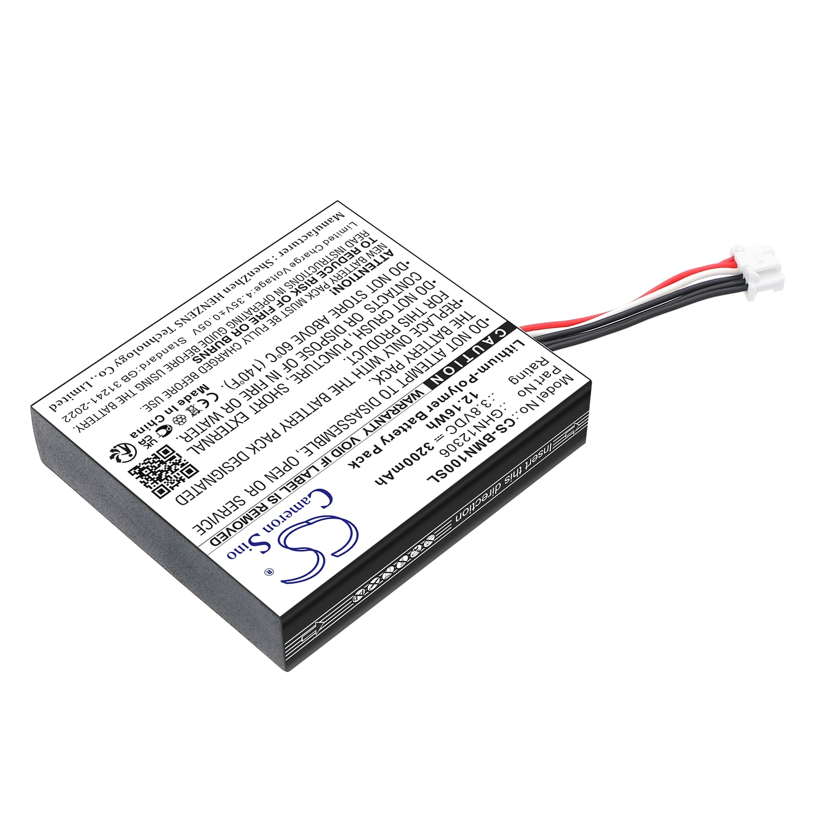 Batteri till Trådlöst headset för BMW motorrad N1