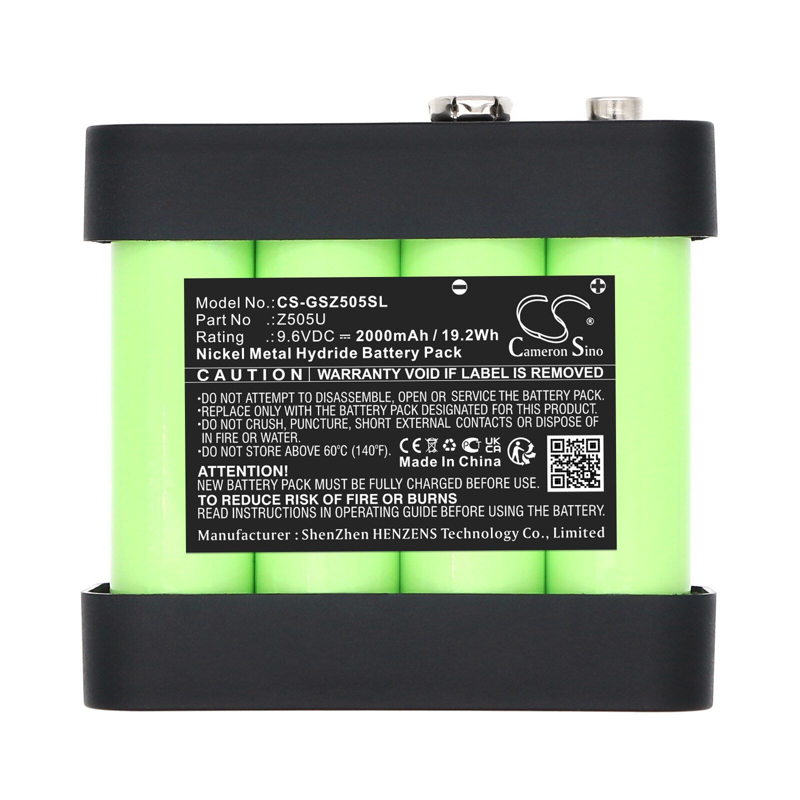 Batteri till Utrustning, undersökning, test för Gossen METRISO, Metrawatt PROFiTEST