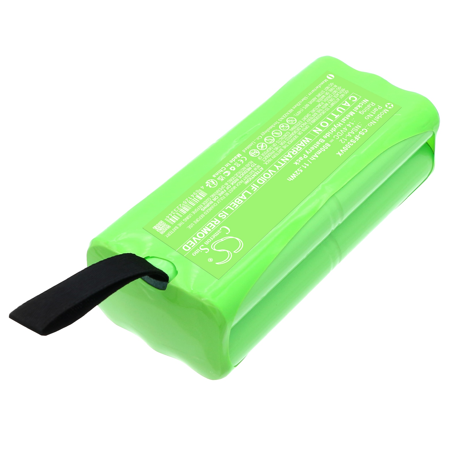 Batteri till Vakuum för Infinuvo Cleanmate S300, Cleanmate S400