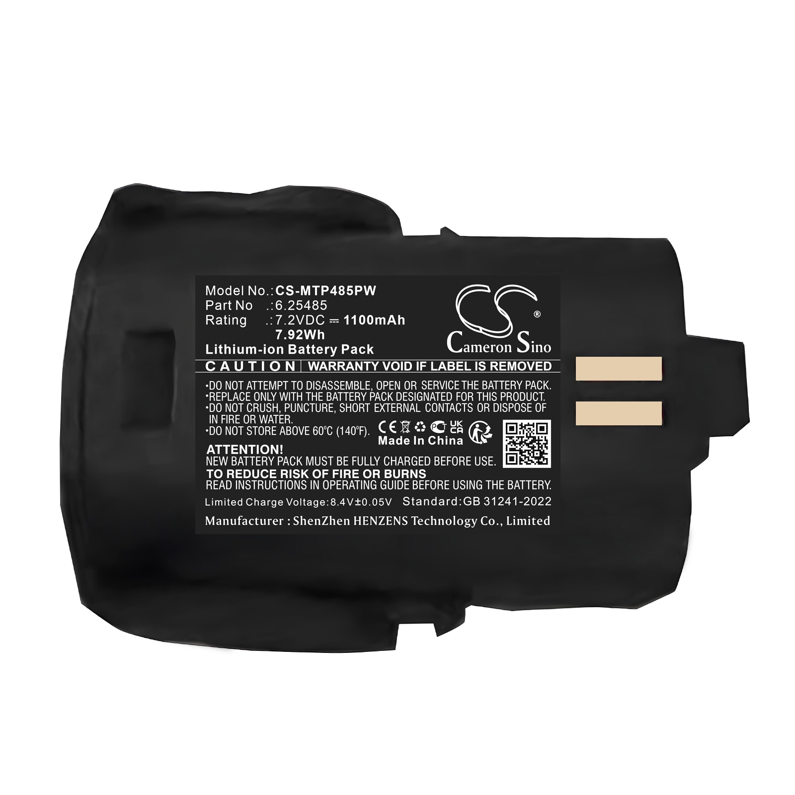 Batteri till Elverktyg för Metabo 6.25485, 6.25485 Cordless Drill