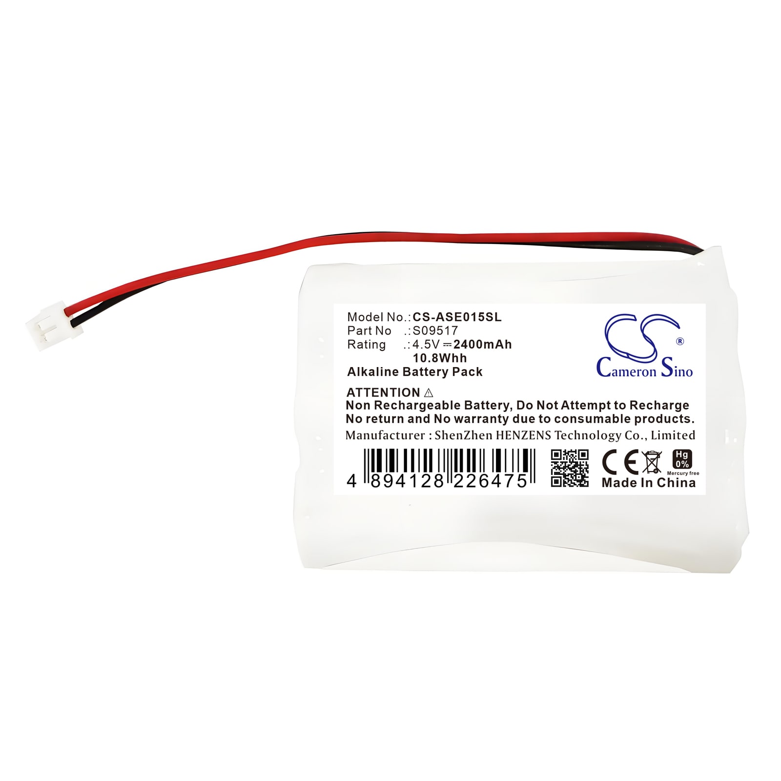 Batteri till Smarta hem för Assa Abloy  EG.086,  EG.090,  Genie BS Elektronik EK015 m.fl.