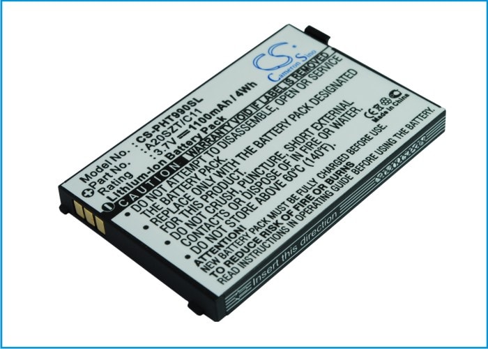 Batteri till SmartPhone, Mobil för Philips Xenium 9a9T, Xenium 9@9T, 9@9T m.fl.