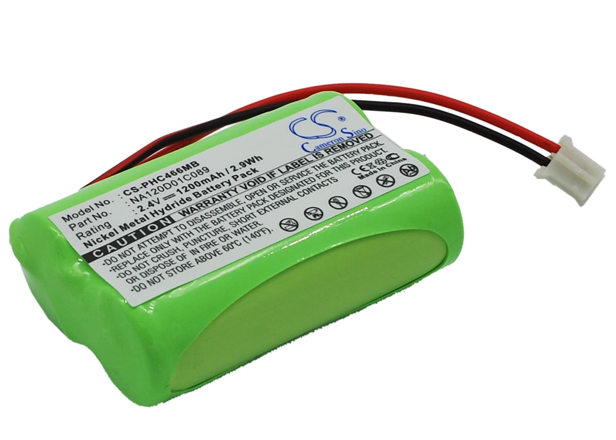 Batteri till BabyPhone för Philips SBC-SC477, SBC-SC466, SBC-SC487 m.fl.