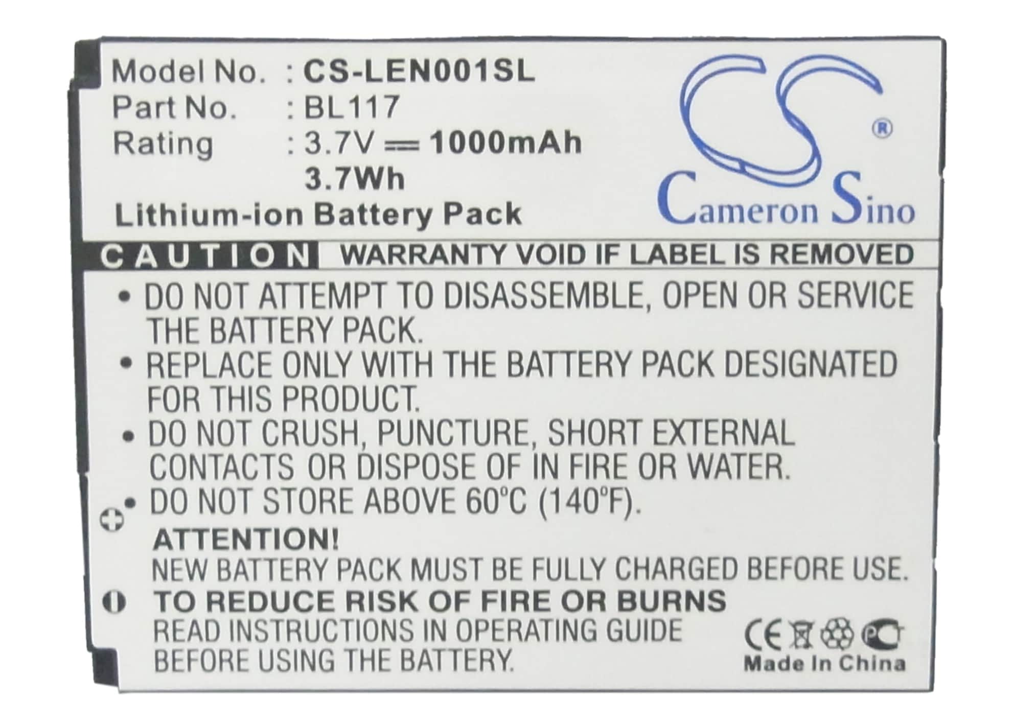 Batteri till SmartPhone, Mobil för Lenovo O1