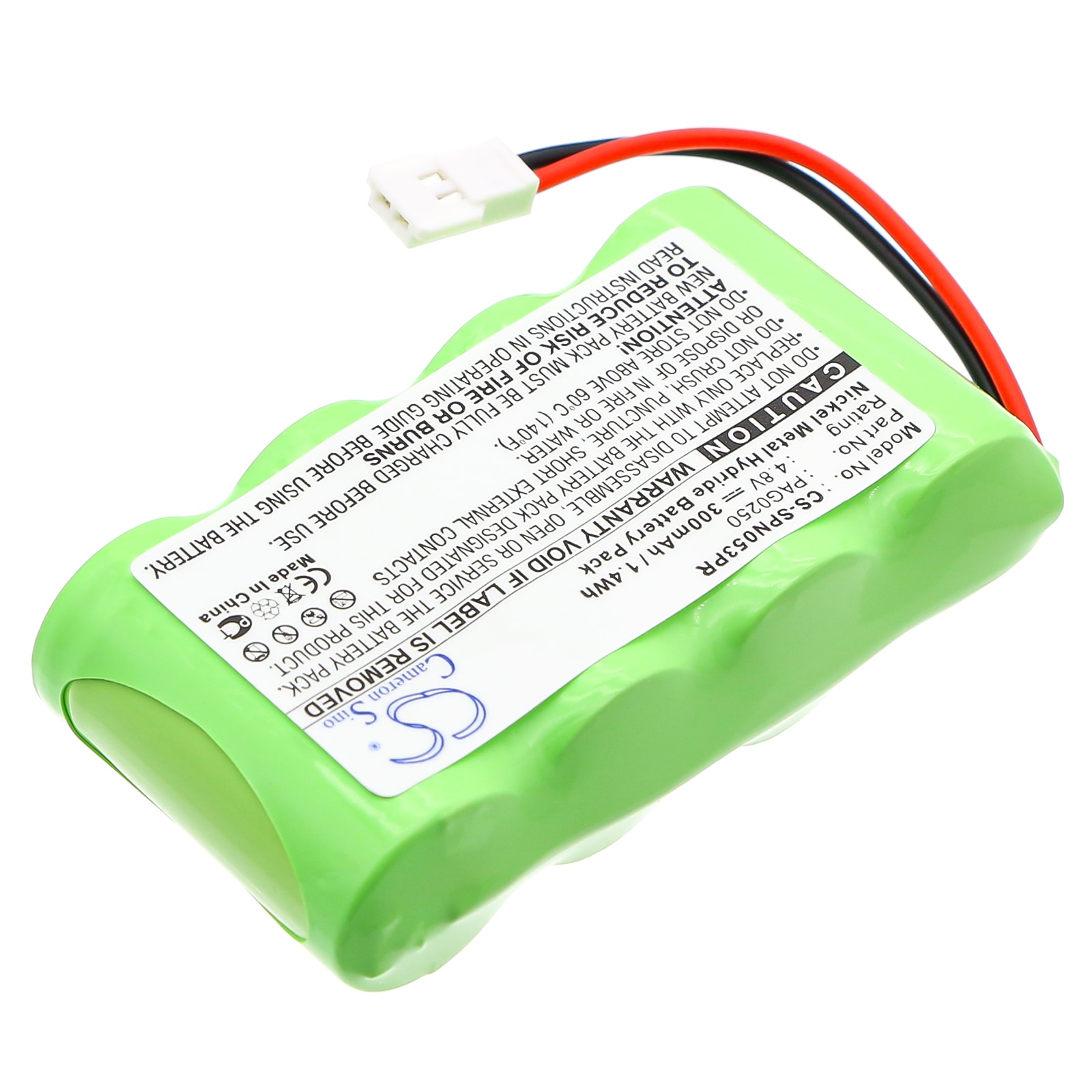Batteri till Personsökare för Signologies 1300500, GN9962053, Perpect Pager