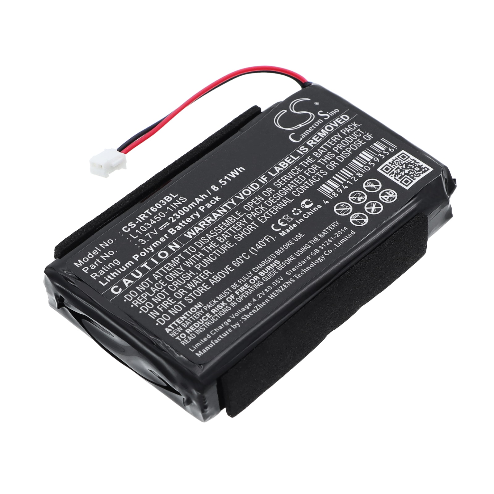 Batteri till Streckkodsläsare för Intermec 600, 601, 603 m.fl.