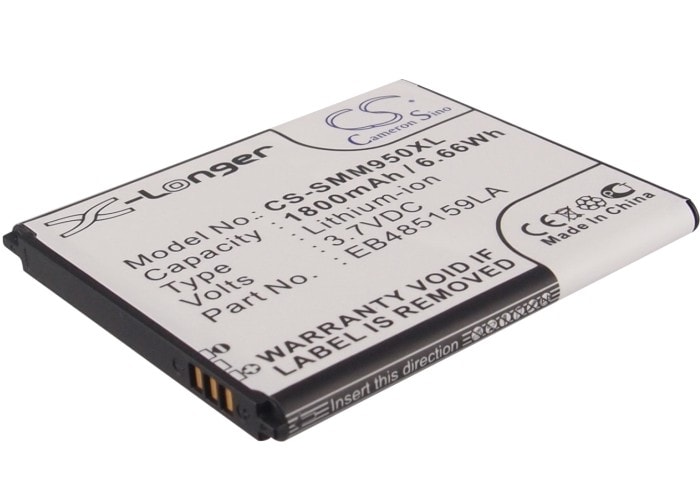 Batteri till SmartPhone, Mobil för Samsung SPH-M950, Galaxy Reverb, SPH-M950DAAVMU m.fl.