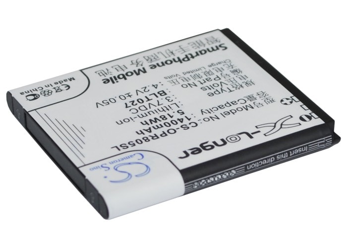 Batteri till SmartPhone, Mobil för Oppo R803, R805