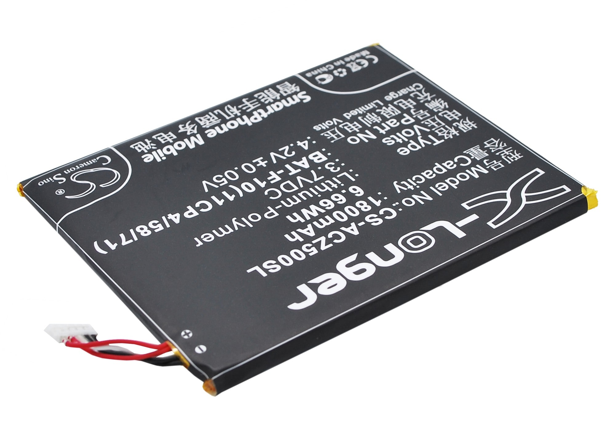 Batteri till SmartPhone, Mobil för Acer Liquid Z500