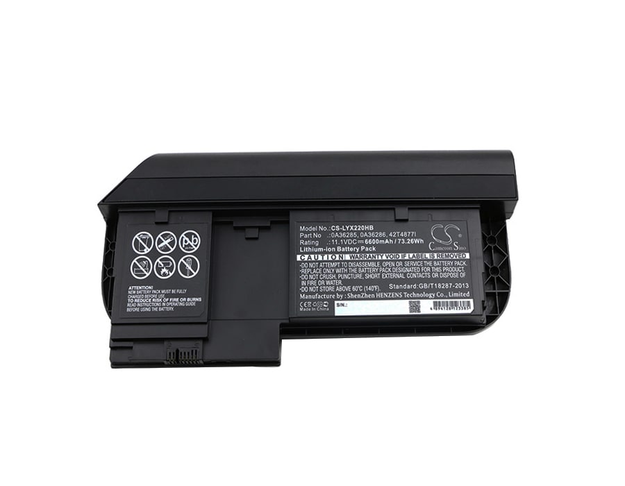 Batteri till Notebook, Bärbar dator för Lenovo ThinkPad X220 Tablet, ThinkPad X220t m.fl.