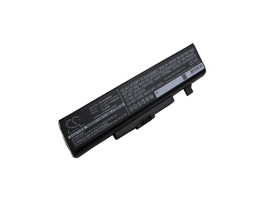 Batteri till Notebook, Bärbar dator för Lenovo Ideapad Y480, IdeaPad Y480A m.fl.