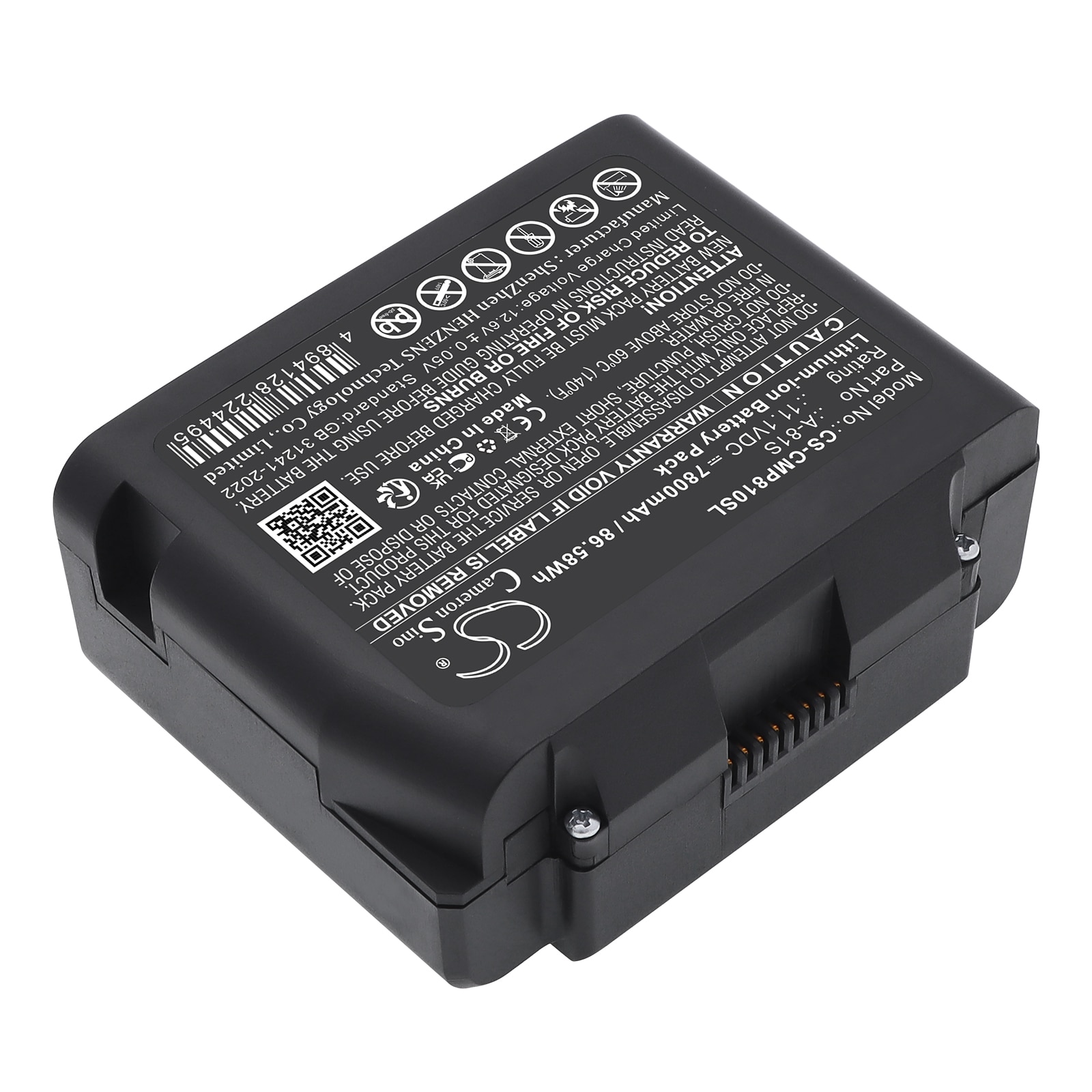 Batteri till Utrustning, kartläggning, provning för Comptyco A-81S Fusion Splicer