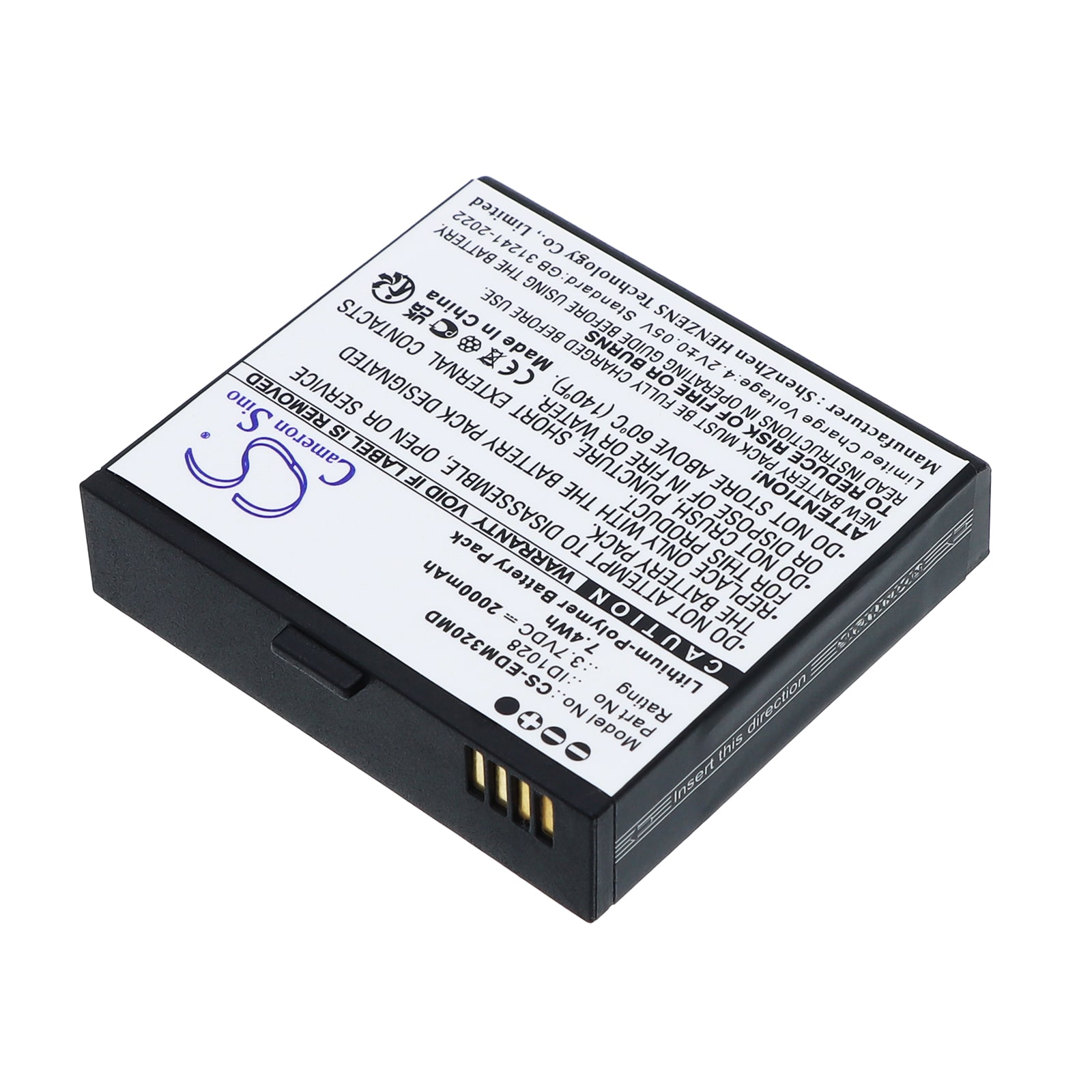 Batteri till Medicinsk för Edan iM3s Monitor