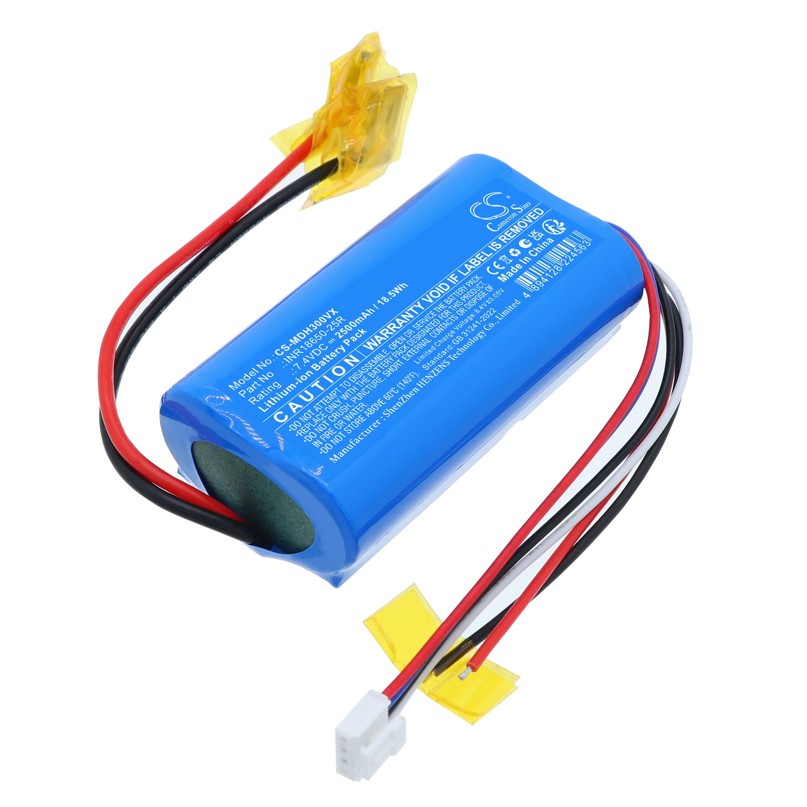 Batteri till Vakuum för Midea H3