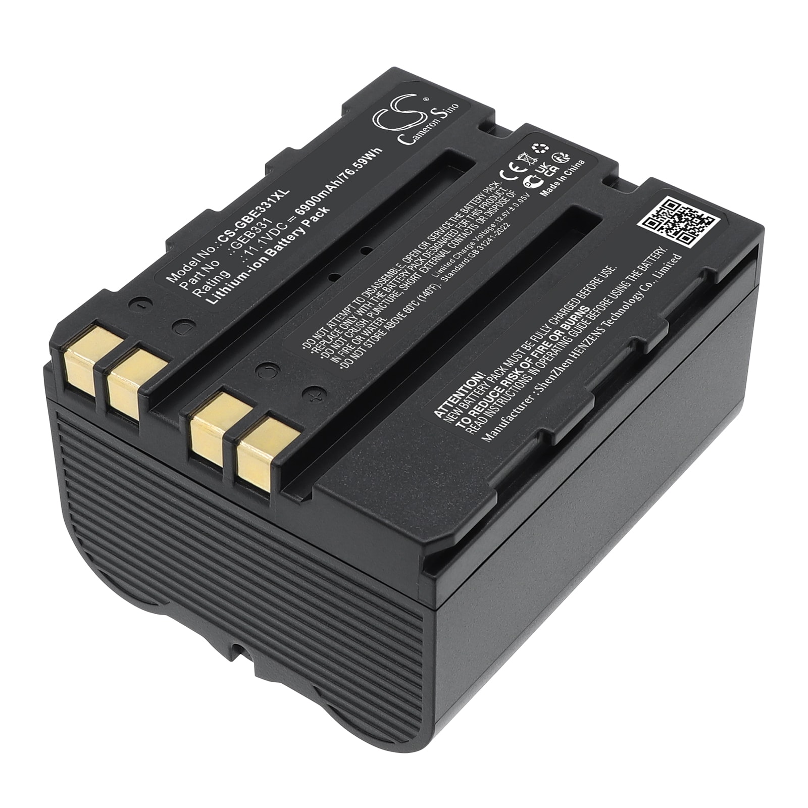 Batteri till Utrustning, kartläggning, provning för Leica CS20, CS20 Controller m.fl.