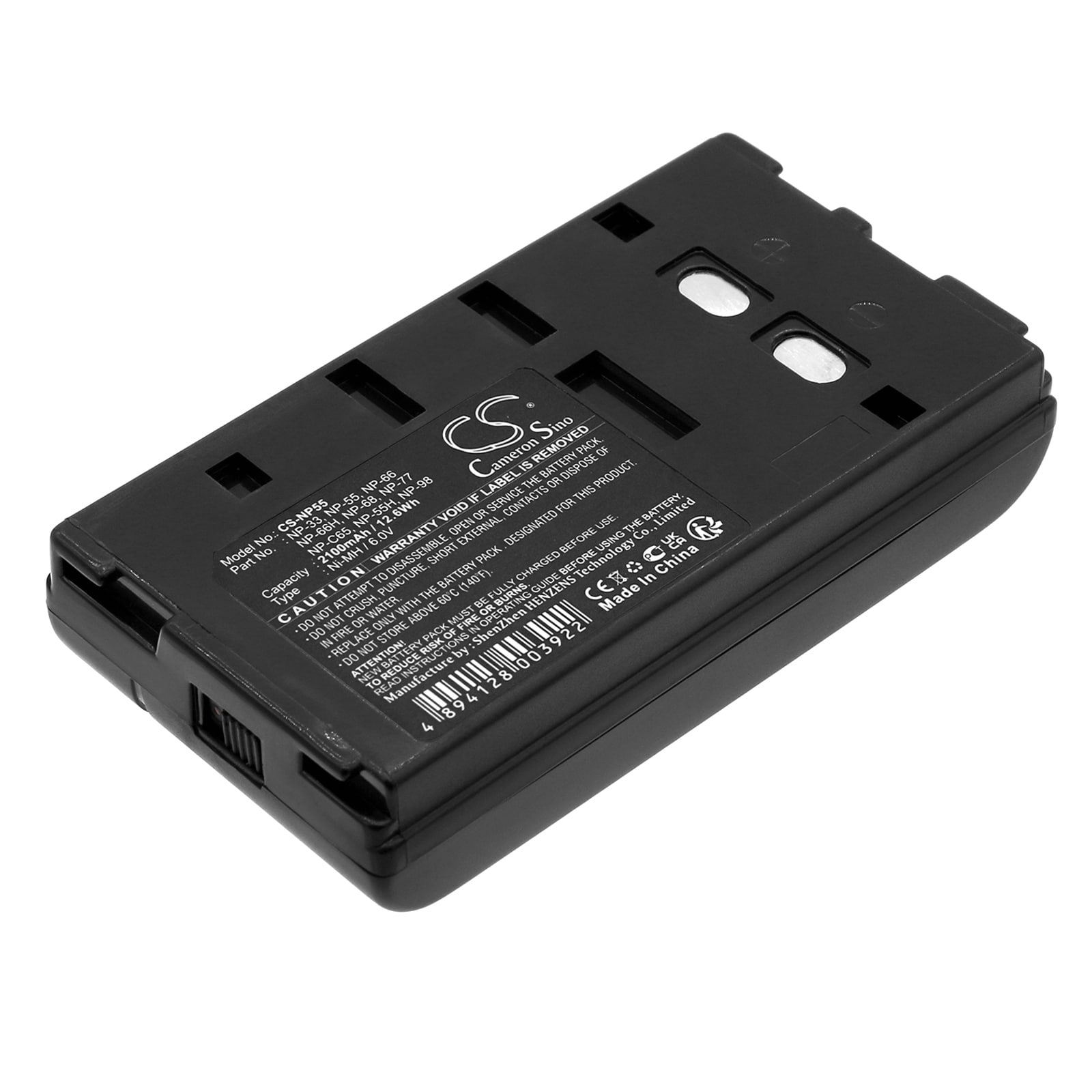 Batteri till Kamera för ITT NP-552, NP-554, V8-130 m.fl.