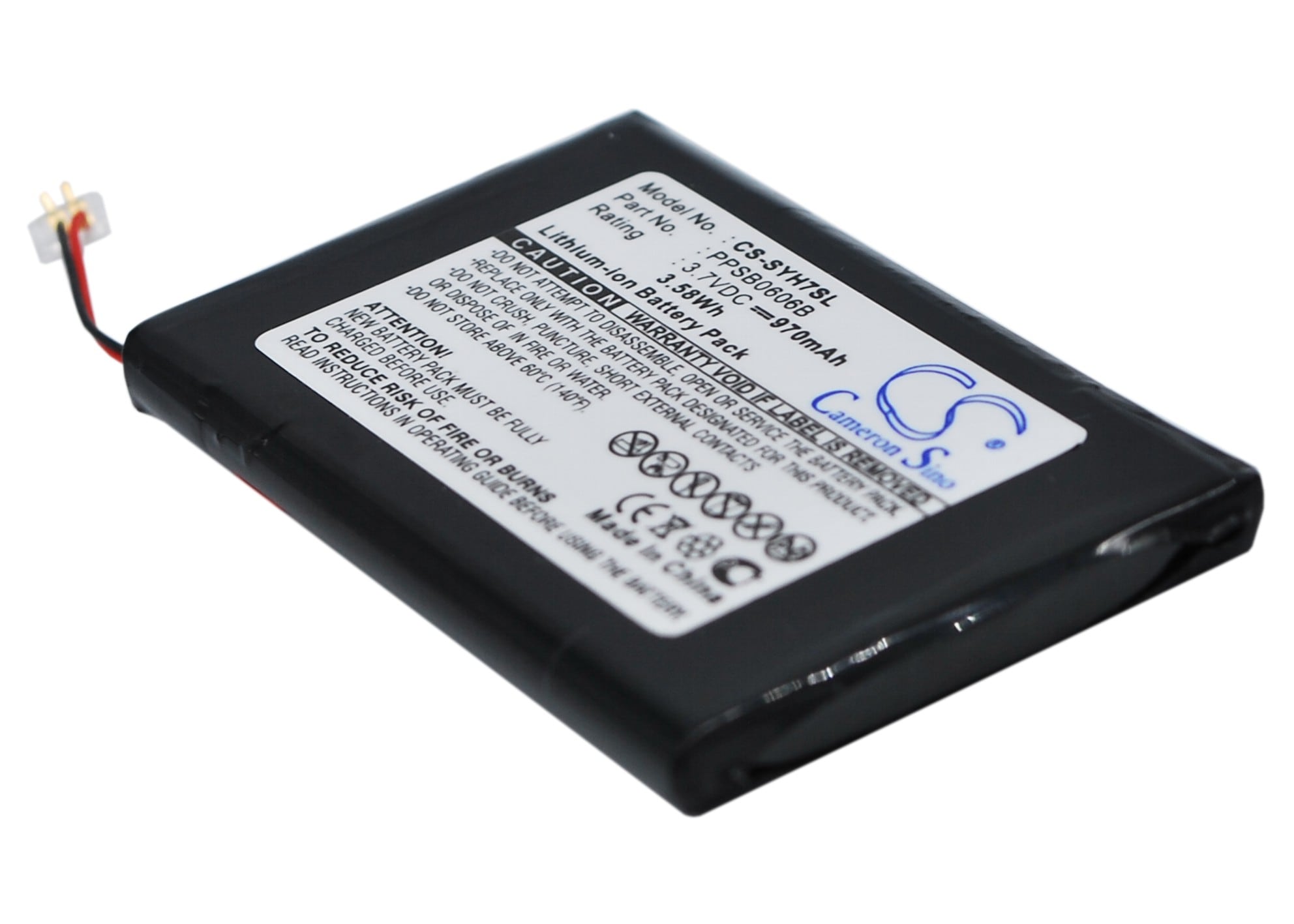 Batteri till Mediaspelare för Samsung YP-YH7