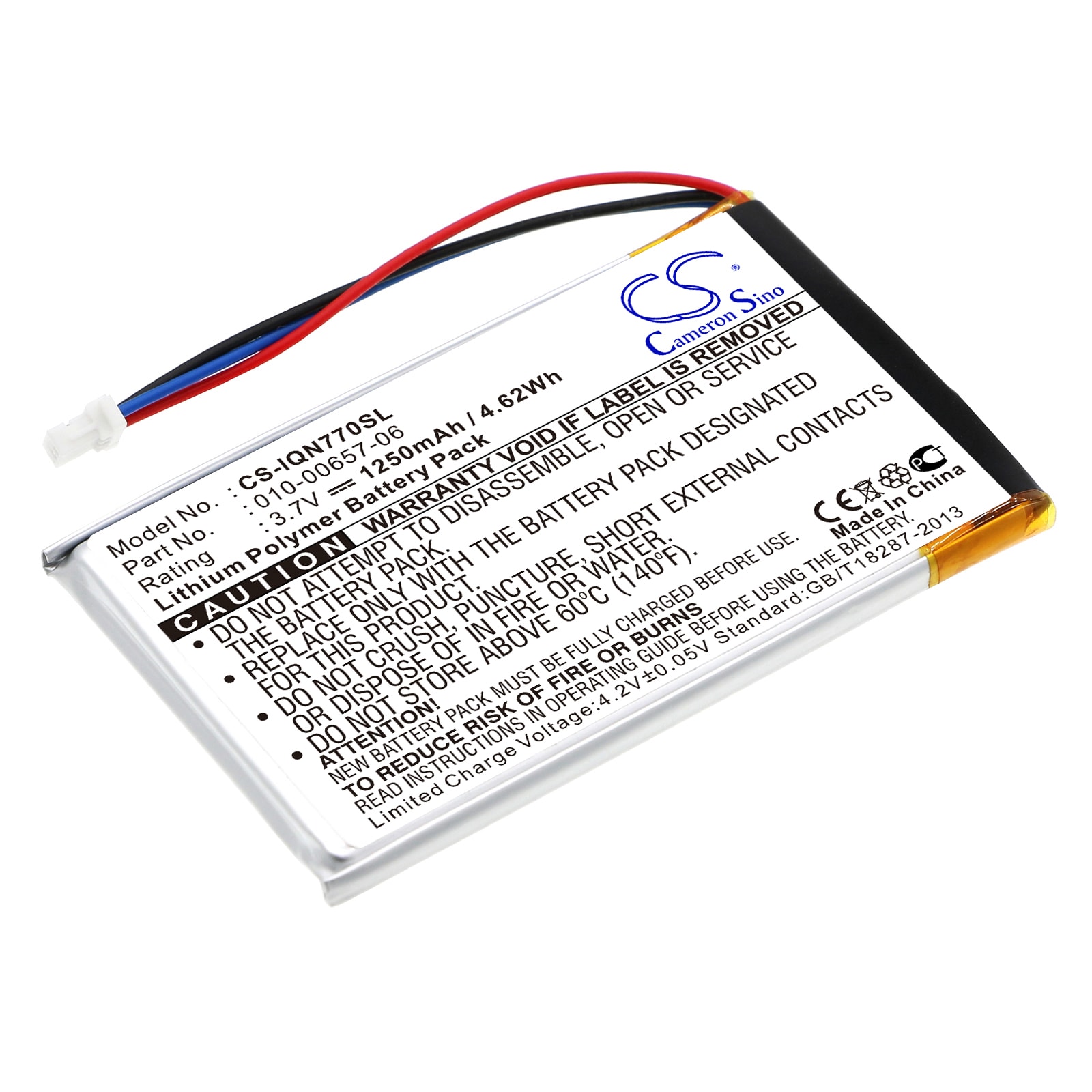 Batteri till navigator, GPS för Garmin Nuvi 770, Nuvi 770T