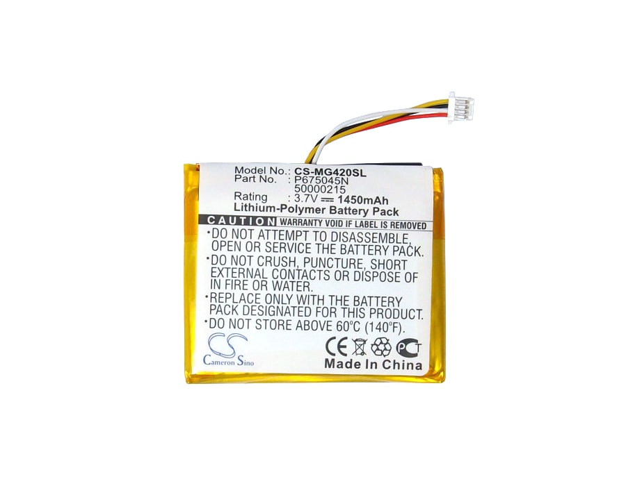 Batteri till navigator, GPS för Typhoon MyGuide 4200, MyGuide 4228, MyGuide 4228WE