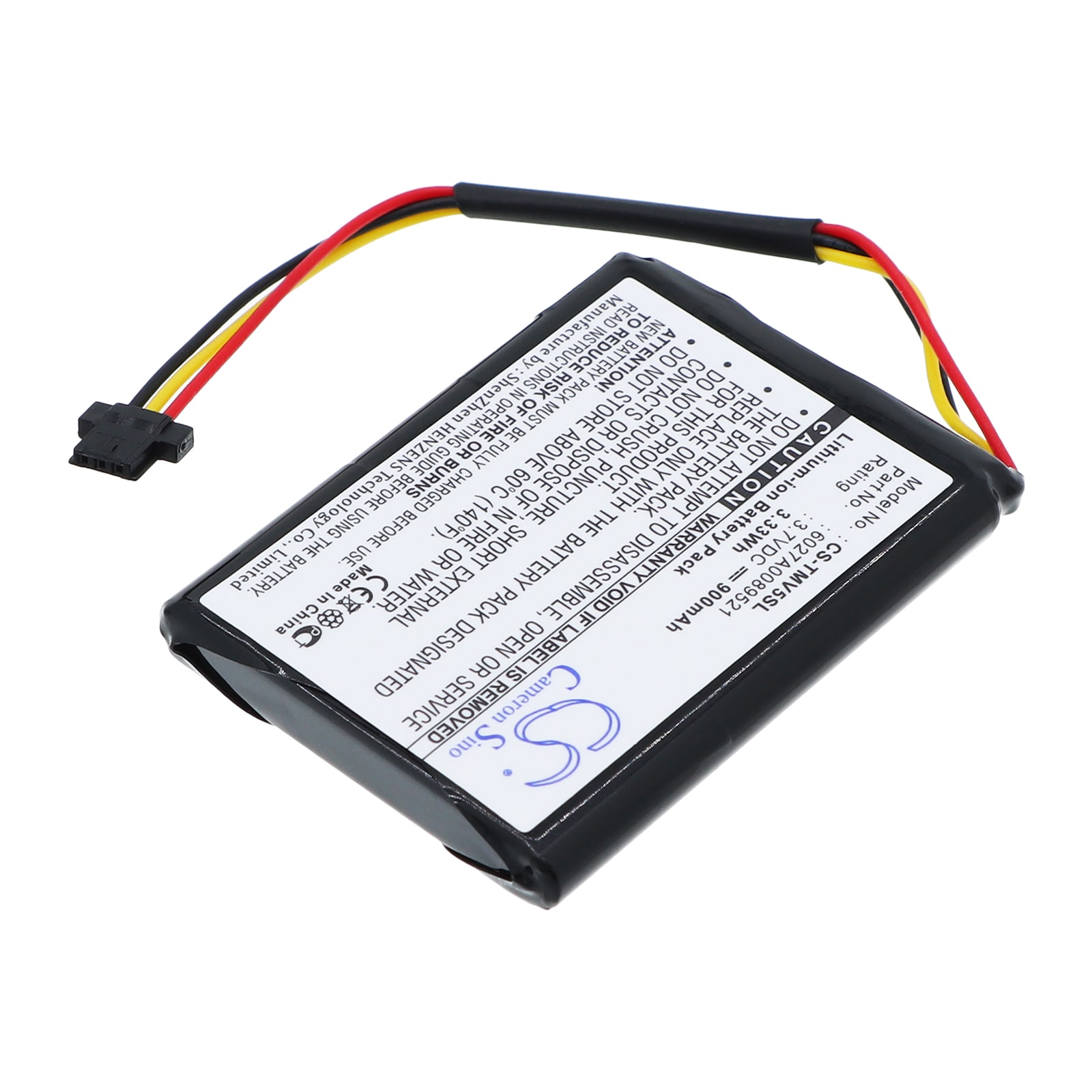 Batteri till navigator, GPS för TomTom ONE IQ, V5, 4EK0.001.01