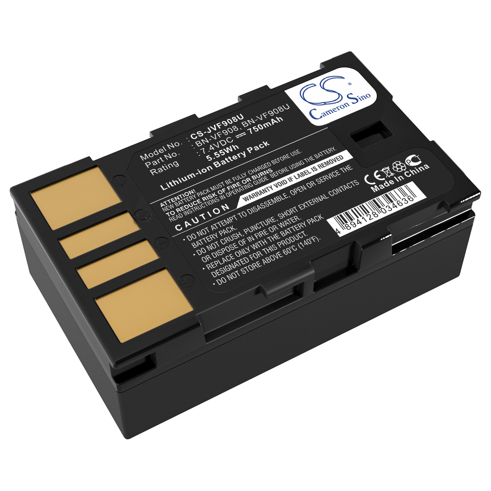 Batteri till Kamera för JVC GZ-X900, GZ-X900U, GZ-X900EK