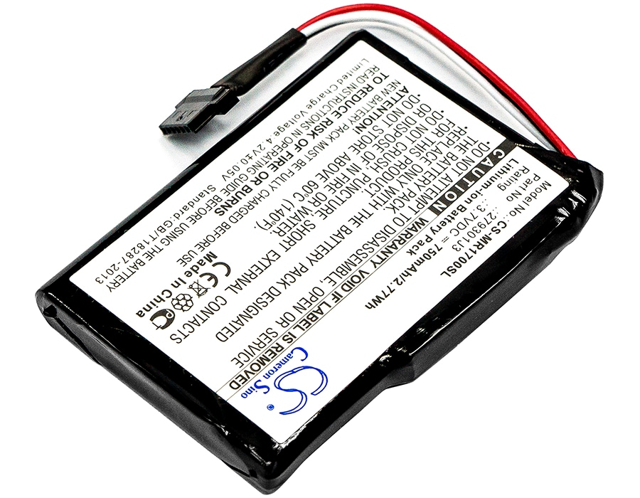 Batteri till navigator, GPS för Magellan RoadMate 1700