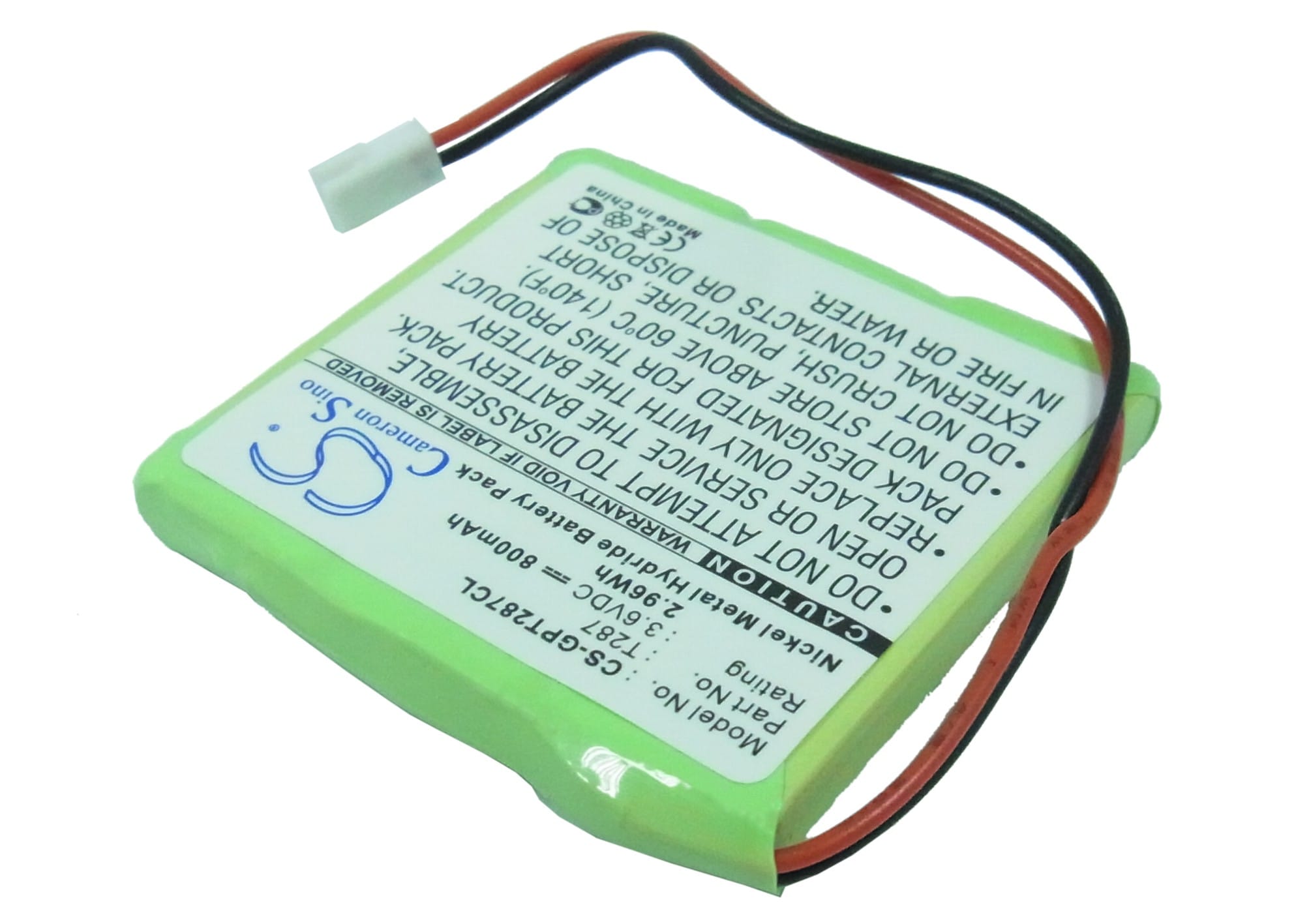 Batteri till Trådlös telefon för Philips TD9274, TD9292, TD9694