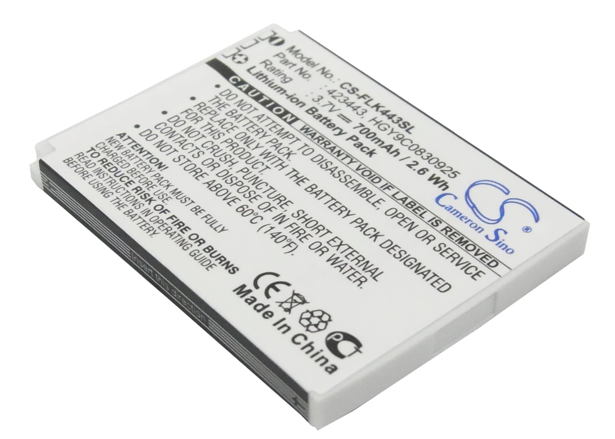 Batteri till Trådlöst headset för FOXLINK 423443