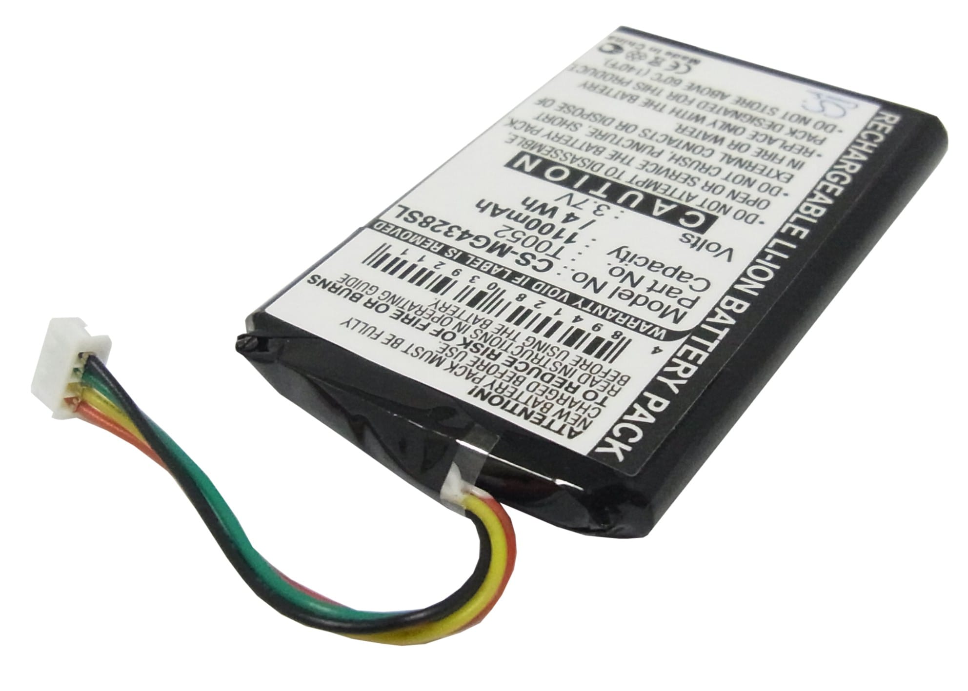 Batteri till navigator, GPS för Typhoon Myguide 4328, myguide 4328 sat nav