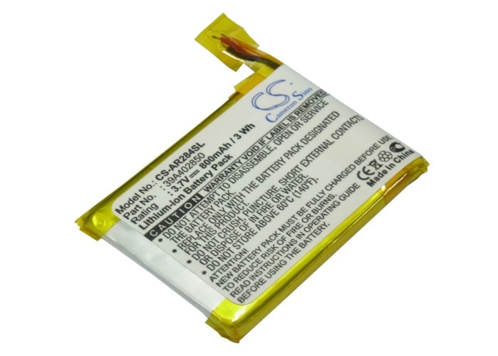 Batteri till Mediaspelare för Archos 28 Internet Tablet, 8100
