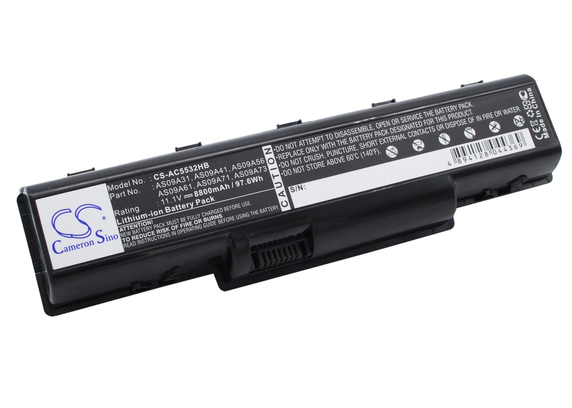 Batteri till Laptop, Bärbar dator för Acer Aspire 4732, Aspire 5516, Aspire 5517 m.fl.