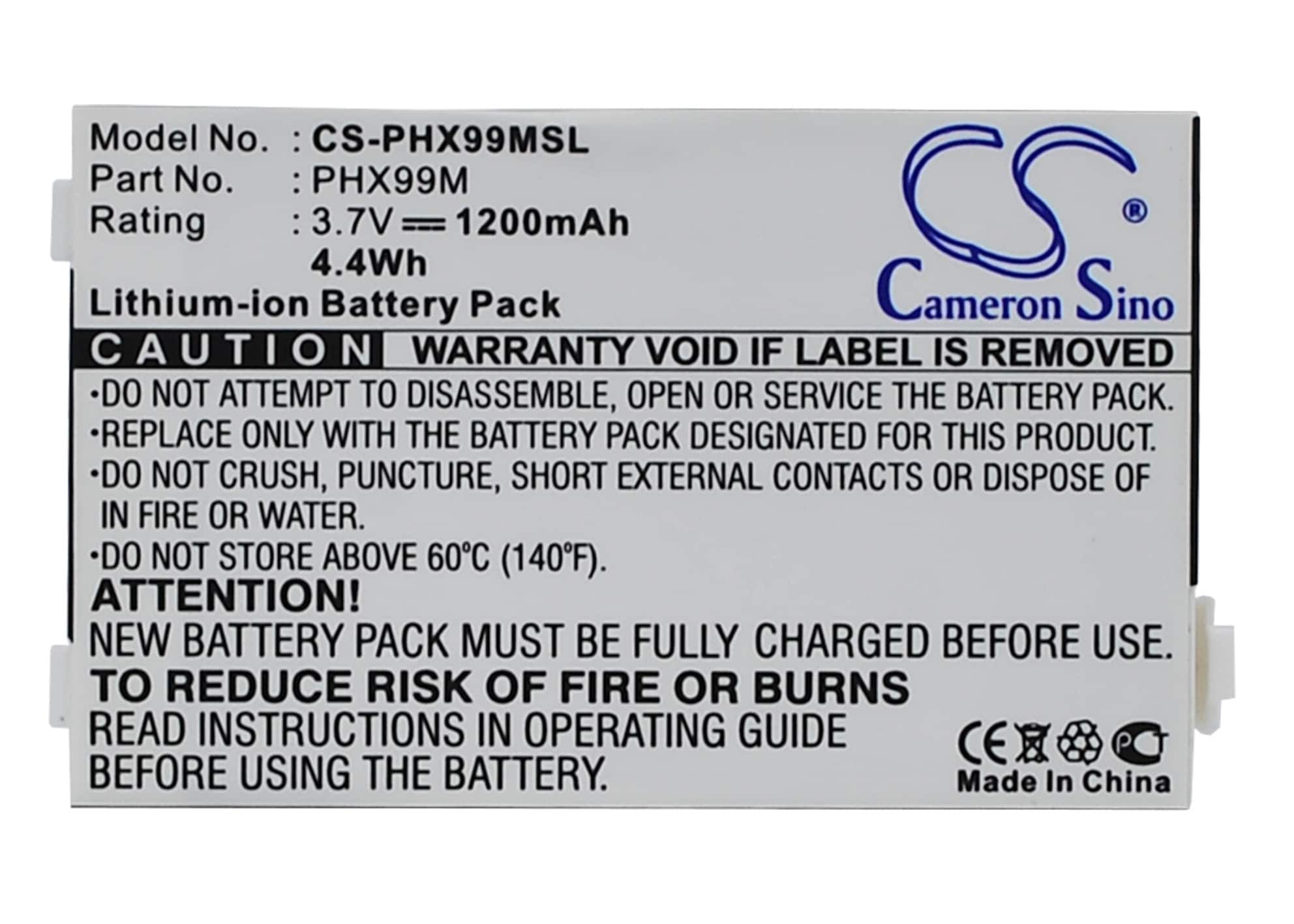 Batteri till Mobil, smartphone för Philips Xenium 9a9M, 9@9m