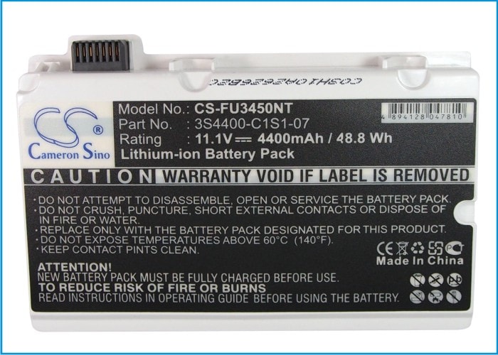 Batteri till Laptop, Bärbar dator för Fujitsu Amilo Pi3540, Amilo Pi3525